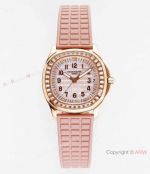 PPF Factory Patek Philippe Aquanaut Cal.324 Watch Copy Rose Gold and Pink